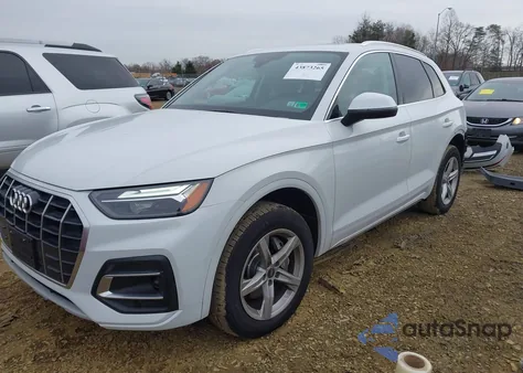 2021 Audi Q5 Premium 45 Tfsi Quattro S Tronic z USA, uszkodzony, nr VIN WA1AAAFY2M2082189